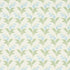 Lily Of The Valley Indoor Outdoor fabric in bluebell color - pattern number 182141 - by Schumacher in the Craft Revival collection