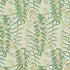 Ashbee Botanical fabric in aqua color - pattern number 182152 - by Schumacher in the Craft Revival collection