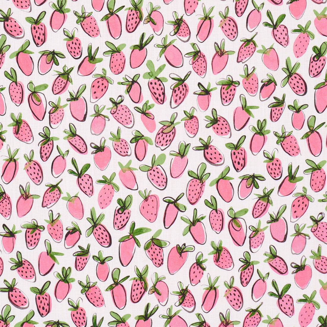 Shortcake Indoor Outdoor fabric in pink color - pattern number 182191 - by Schumacher in the Studio Bon collection