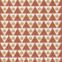 Pennant fabric in terracotta color - pattern number 182222 - by Schumacher in the Studio Bon collection