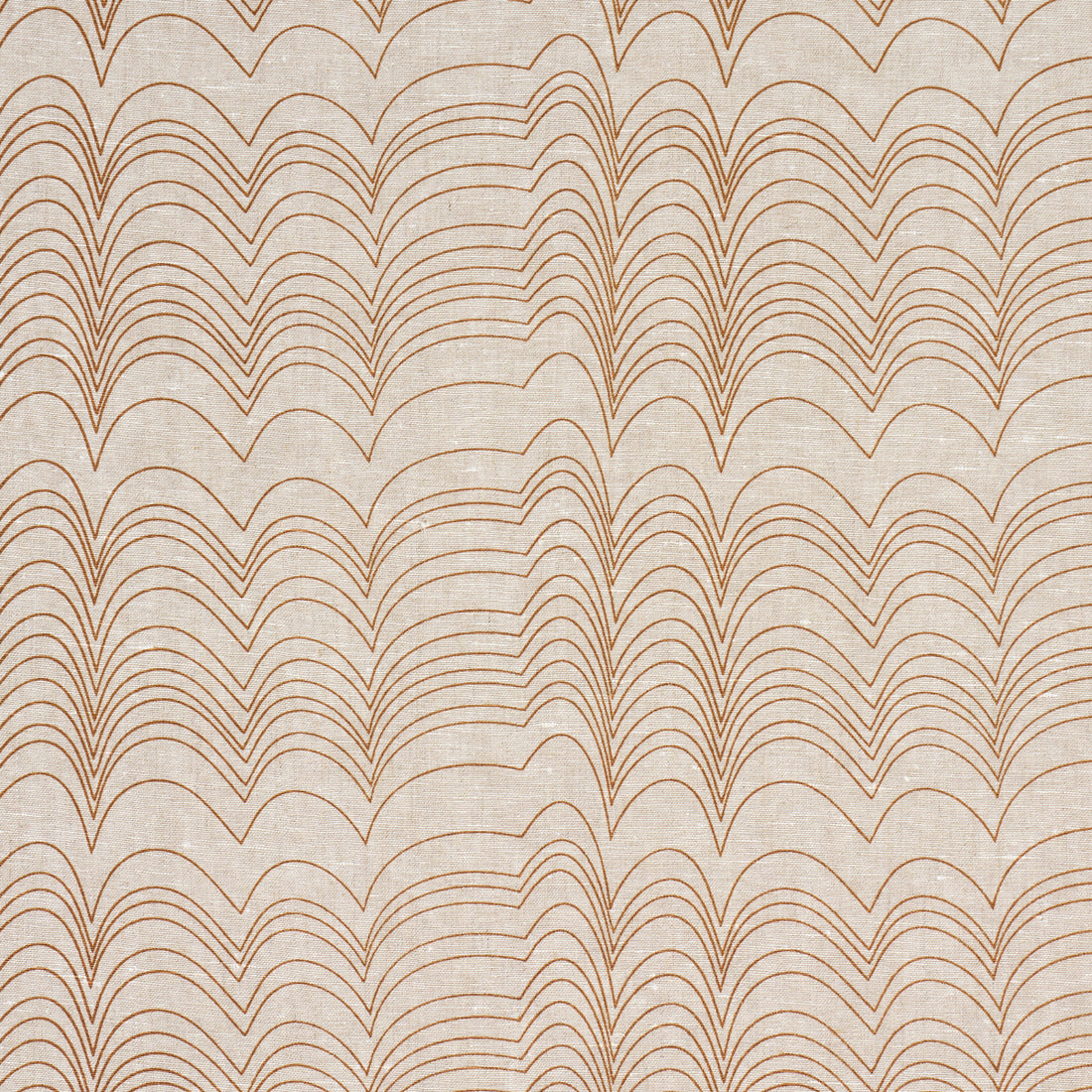 Richter Linen Print fabric in neutral color - pattern number 182230 - by Schumacher in the Studio Bon collection