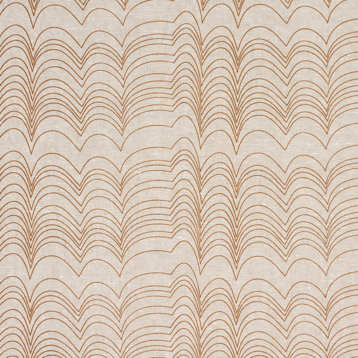 Richter Linen Print fabric in neutral color - pattern number 182230 - by Schumacher in the Studio Bon collection