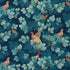 Covey Hedge fabric in midnight color - pattern number 182252 - by Schumacher in the A Country Life collection