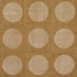Una Hand Block Print fabric in ochre color - pattern number 182300 - by Schumacher in the Mesa collection