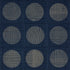 Una Hand Block Print fabric in indigo color - pattern number 182302 - by Schumacher in the Mesa collection