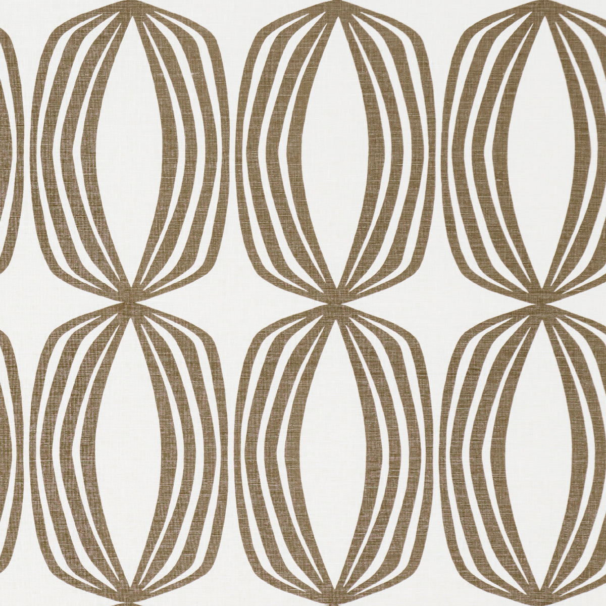 Fontana Hand Print fabric in peat color - pattern number 182320 - by Schumacher in the Mesa collection