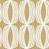 Fontana Hand Print fabric in ochre color - pattern number 182321 - by Schumacher in the Mesa collection