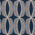 Fontana Hand Print fabric in indigo color - pattern number 182322 - by Schumacher in the Mesa collection