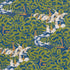 Margaret Schloemans Fox Chase fabric in navy and green color - pattern number 182341 - by Schumacher in the The New Yorker collection