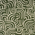 New Beat fabric in olive color - pattern number 182363 - by Schumacher in the Backdrop collection