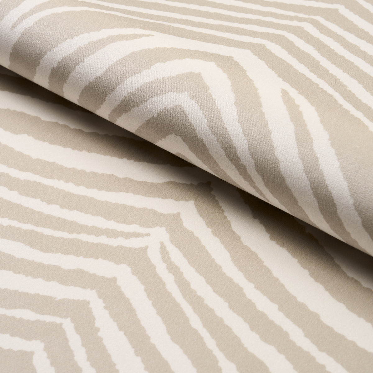 Blixen Velvet fabric in fawn color - pattern number 182442 - by Schumacher in the Cut &amp; Patterned Velvets collection
