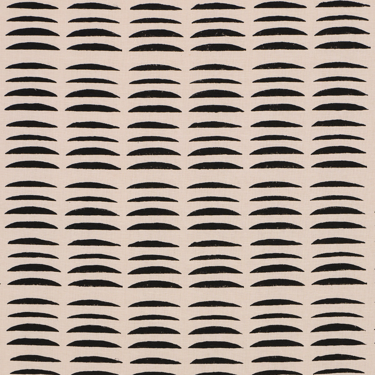 Parable Hand Block fabric in charcoal color - pattern number 182471 - by Schumacher in the Hadiya Williams collection