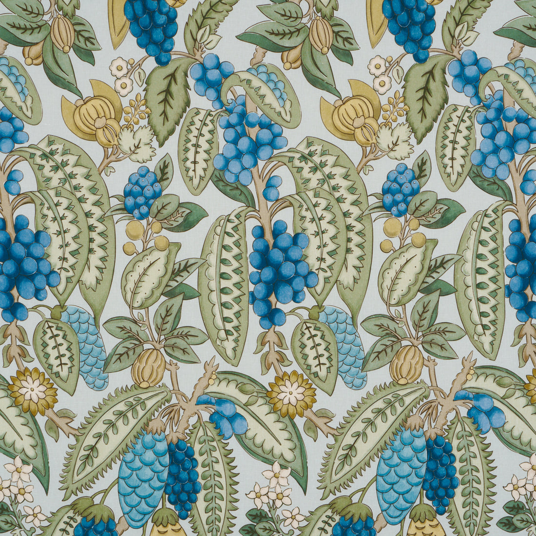 Fruits De Saison fabric in kiwi color - pattern number 182481 - by Schumacher in the Timothy Corrigan collection