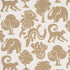 Call Of The Jungle fabric in neutral color - pattern number 182491 - by Schumacher in the Cloud Nine collection