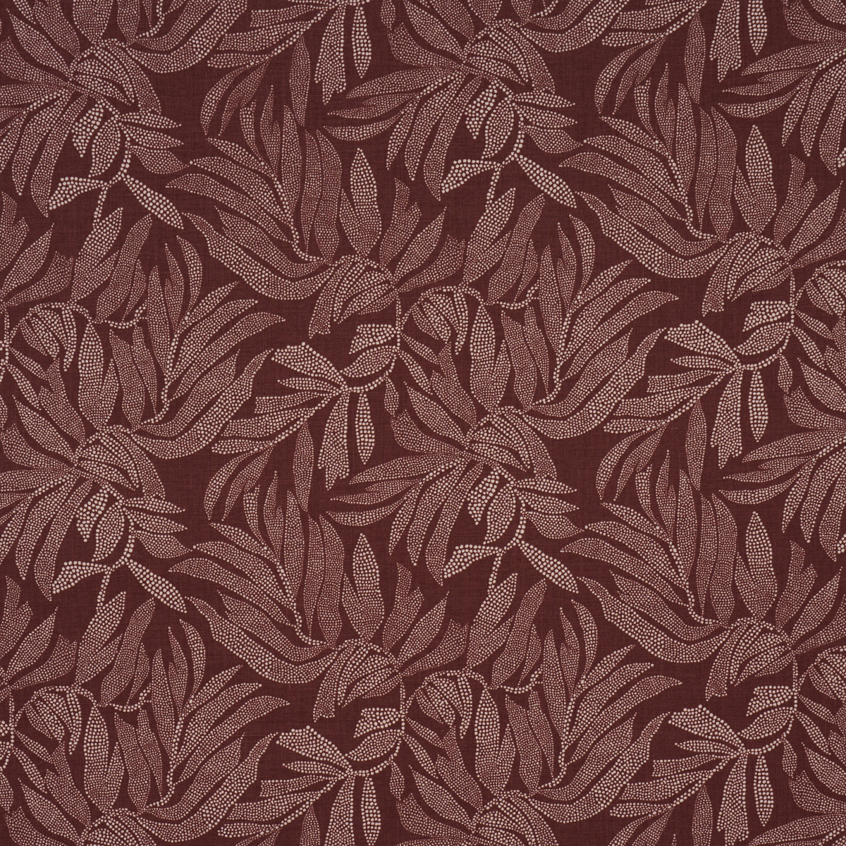 Tayrona Palm Mosaic fabric in cayenne latte color - pattern number 182590 - by Schumacher in the Johanna Ortiz collection