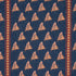 Bangalore Imagination fabric in bleu color - pattern number 182600 - by Schumacher in the Laura Gonzalez collection