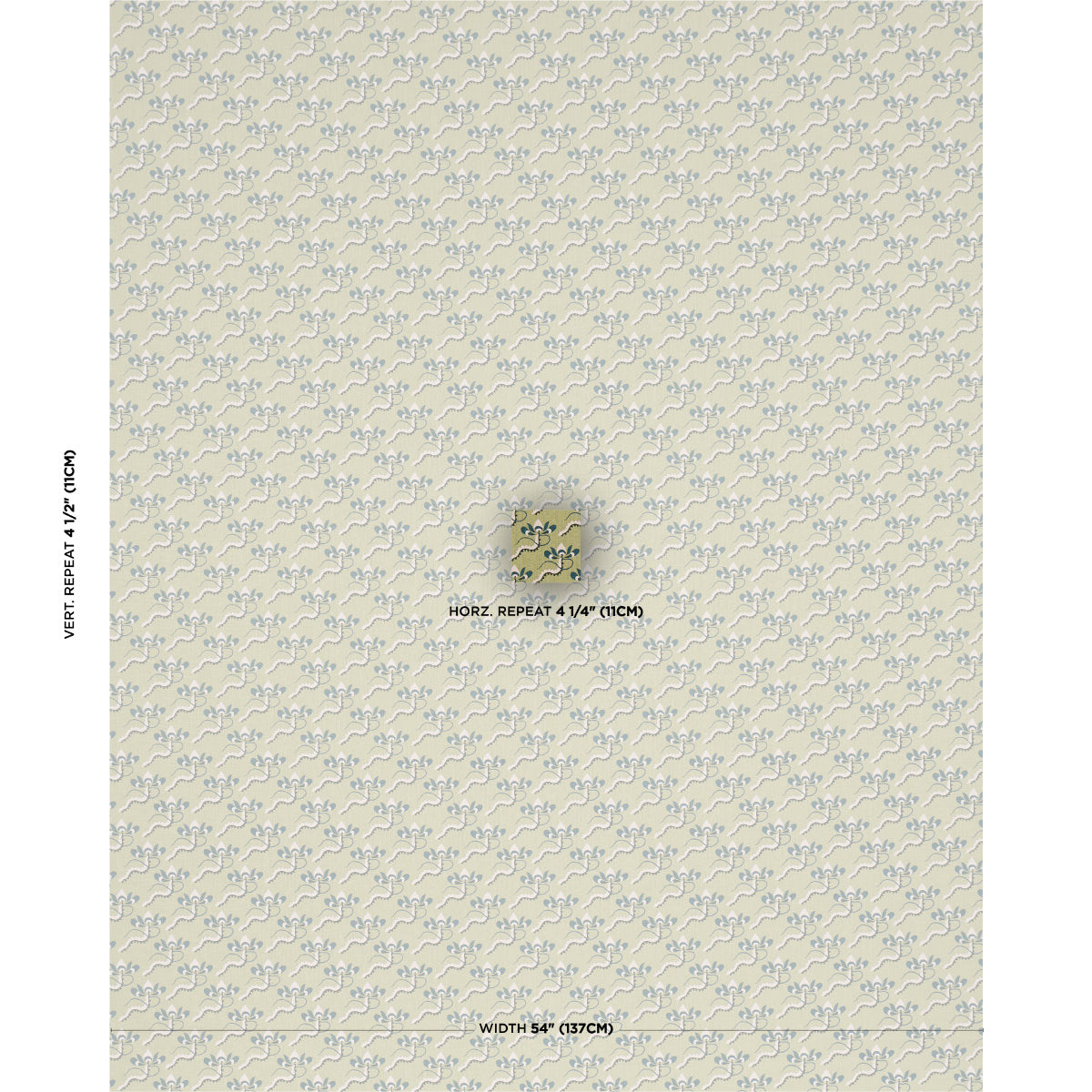 Bombay Rainbow fabric in leaf color - pattern number 182610 - by Schumacher in the Laura Gonzalez collection