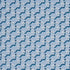 Bombay Rainbow fabric in bleu color - pattern number 182611 - by Schumacher in the Laura Gonzalez collection