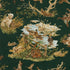 Dog & Duck fabric in verdant color - pattern number 182662 - by Schumacher in the A Country Life collection