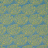 Ramsgate Hand Block fabric in seaweed color - pattern number 182751 - by Schumacher in the Drusus Tabor collection