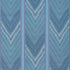 Shabba Warp Print fabric in blues color - pattern number 182771 - by Schumacher in the True Stripes collection