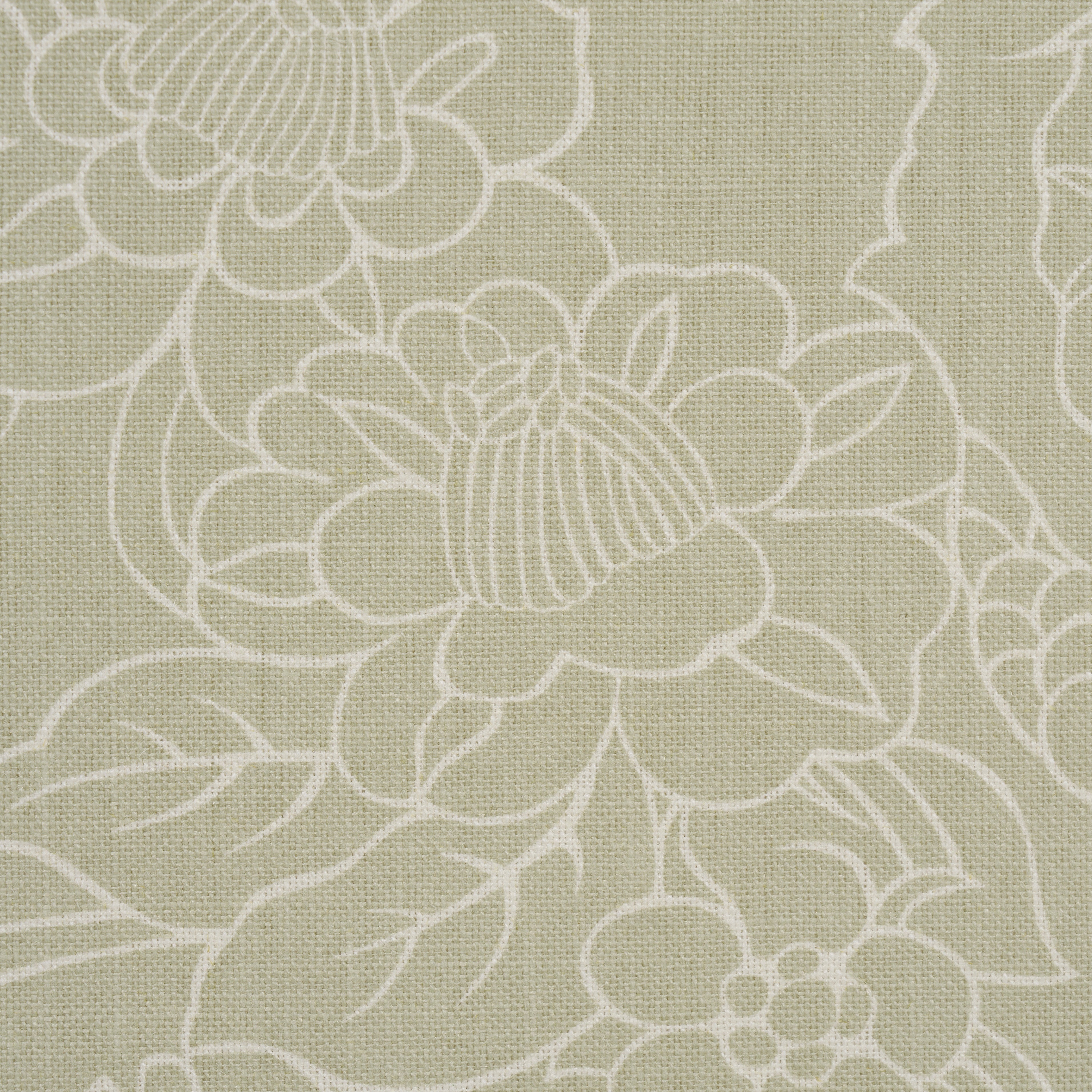 Chiang Mai Dragon Silhouette fabric in almond dust color - pattern number 182780 - by Schumacher in the Atelier Paris collection