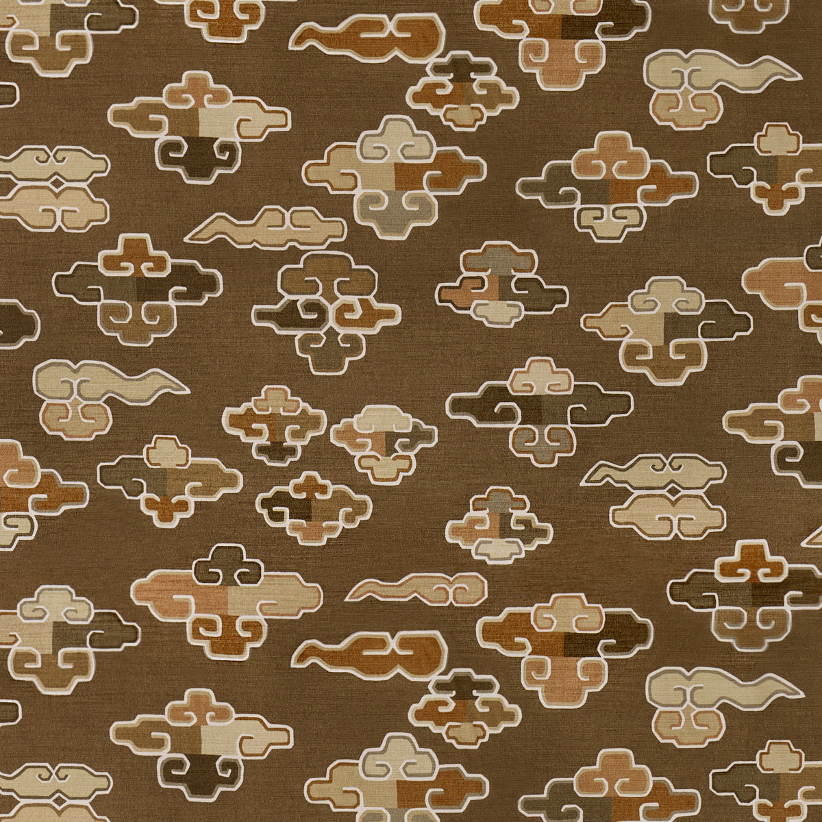 In Dreams Velvet fabric in sable color - pattern number 182801 - by Schumacher in the Cristina Buckley collection