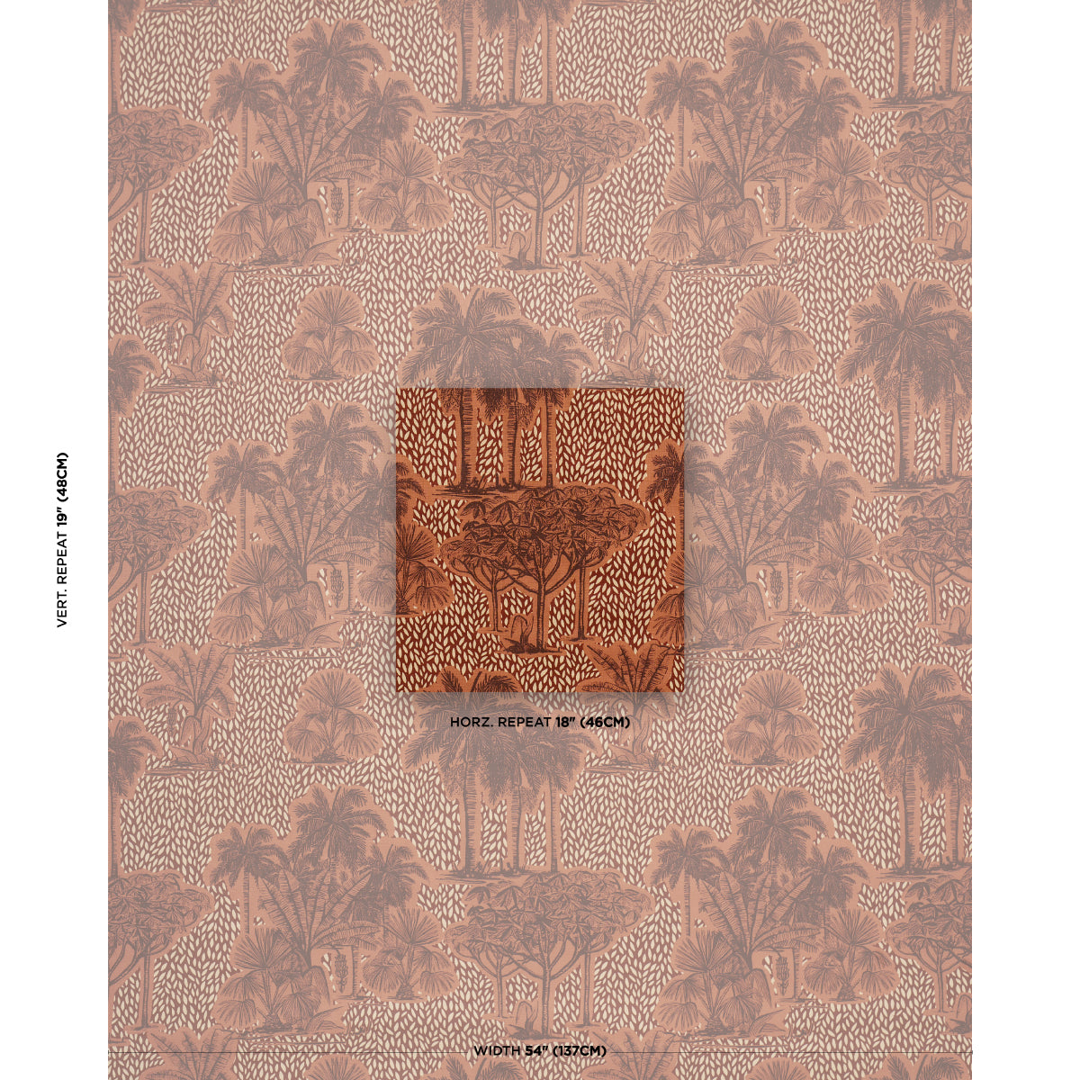 Tropical Safari Print fabric in sunset in los llanos color - pattern number 182811 - by Schumacher in the Johanna Ortiz collection