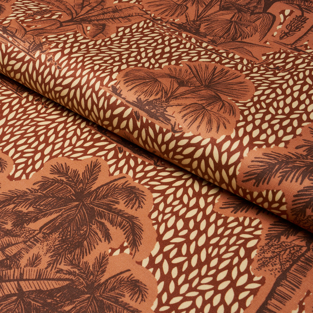 Tropical Safari Print fabric in sunset in los llanos color - pattern number 182811 - by Schumacher in the Johanna Ortiz collection