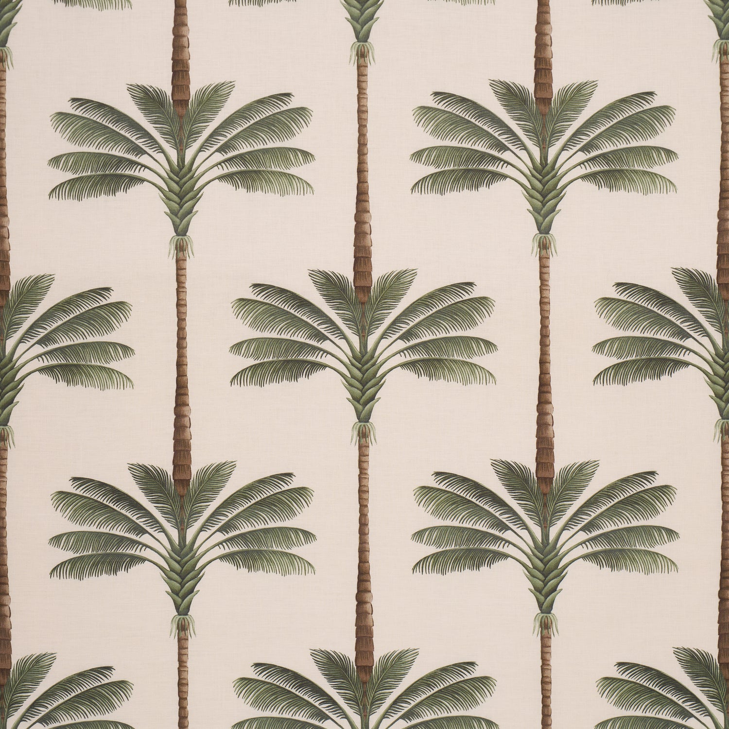 A Palm Is A Palm Print fabric in daylight evergreen color - pattern number 182820 - by Schumacher in the Johanna Ortiz collection