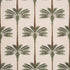 A Palm Is A Palm Print fabric in daylight evergreen color - pattern number 182820 - by Schumacher in the Johanna Ortiz collection