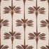 A Palm Is A Palm Print fabric in chocolate meets tobacco color - pattern number 182821 - by Schumacher in the Johanna Ortiz collection