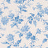 Blomslinga fabric in blue and white color - pattern number 182941 - by Schumacher in the Borastapeter collection