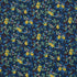 Citronträd fabric in spruce and blue color - pattern number 182952 - by Schumacher in the Borastapeter collection