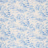 Countryside Morning fabric in blue and white color - pattern number 182962 - by Schumacher in the Borastapeter collection