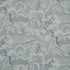 Indigo Garden fabric in mineral color - pattern number 183010 - by Schumacher in the Borastapeter collection