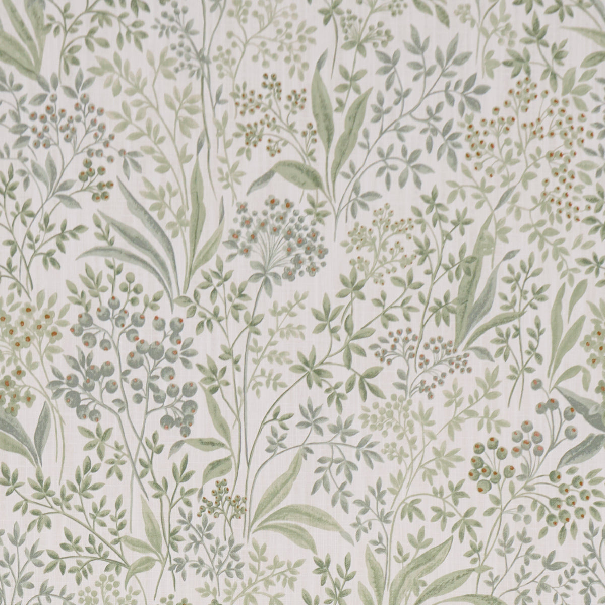 Nocturne fabric in sage color - pattern number 183020 - by Schumacher in the Borastapeter collection