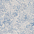 Nocturne fabric in blue and white color - pattern number 183022 - by Schumacher in the Borastapeter collection