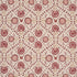 Athena Hand-Screen Print fabric in Ruby color - pattern number 183051 - by Schumacher in the Bohemia collection