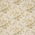 Midsummer Hollyhock fabric in Citron color - pattern number 183131 - by Schumacher in the Schumacher Classics collection