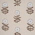 Pretty Petals Screen Print fabric in Birch color - pattern number 183150 - by Schumacher in the Perennial Favorites collection