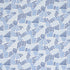 Hatchmark Hand Print fabric in Blues color - pattern number 183161 - by Schumacher in the Stars and Stripes collection