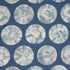 Painted Circles fabric in Indigo color - pattern number 183181 - by Schumacher in the Stars and Stripes collection