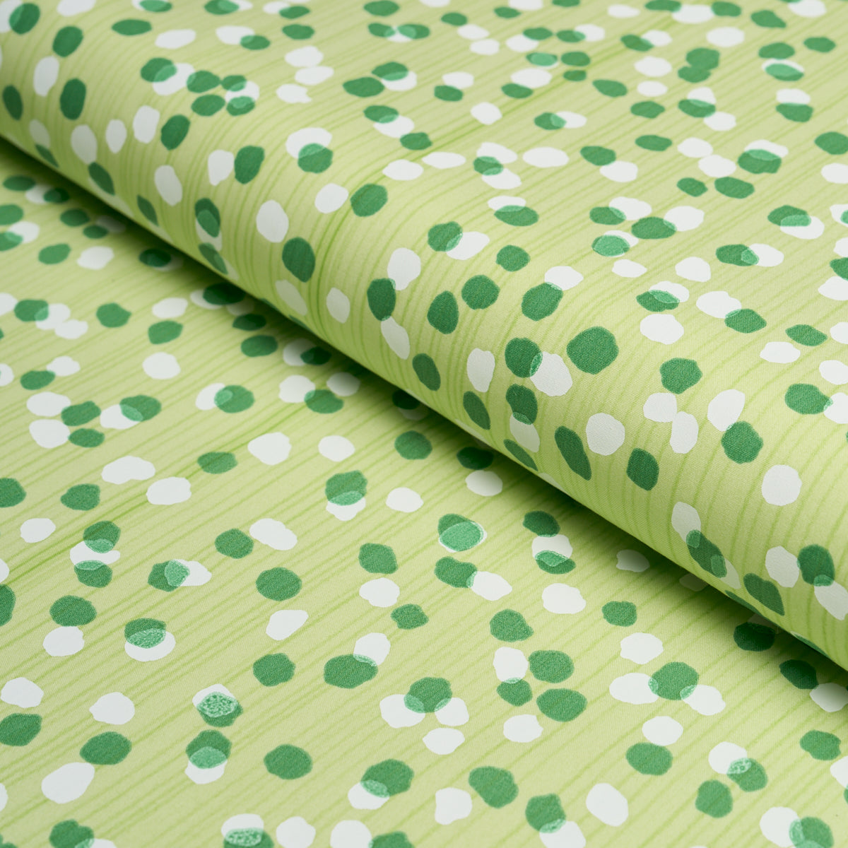 Scattered Dot fabric in Lime color - pattern number 183782 - by Schumacher in the Tillett collection