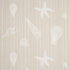 Seashells fabric in Natural color - pattern number 183801 - by Schumacher in the Tillett collection