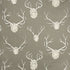 Antlers fabric in grey color - pattern 2009143.11.0 - by Lee Jofa in the Lodge II Prints collection