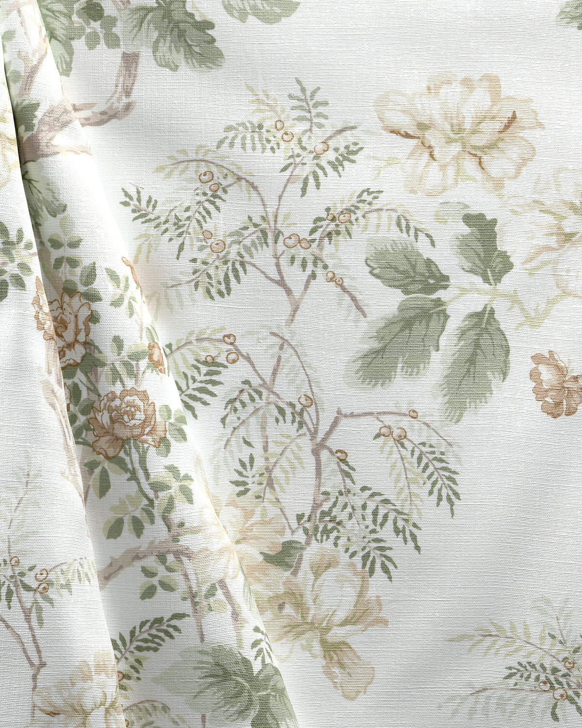 Chinese Peony fabric in Beige color - pattern number 2009164.1630.0 - by Lee Jofa in the Hinton Hill collection