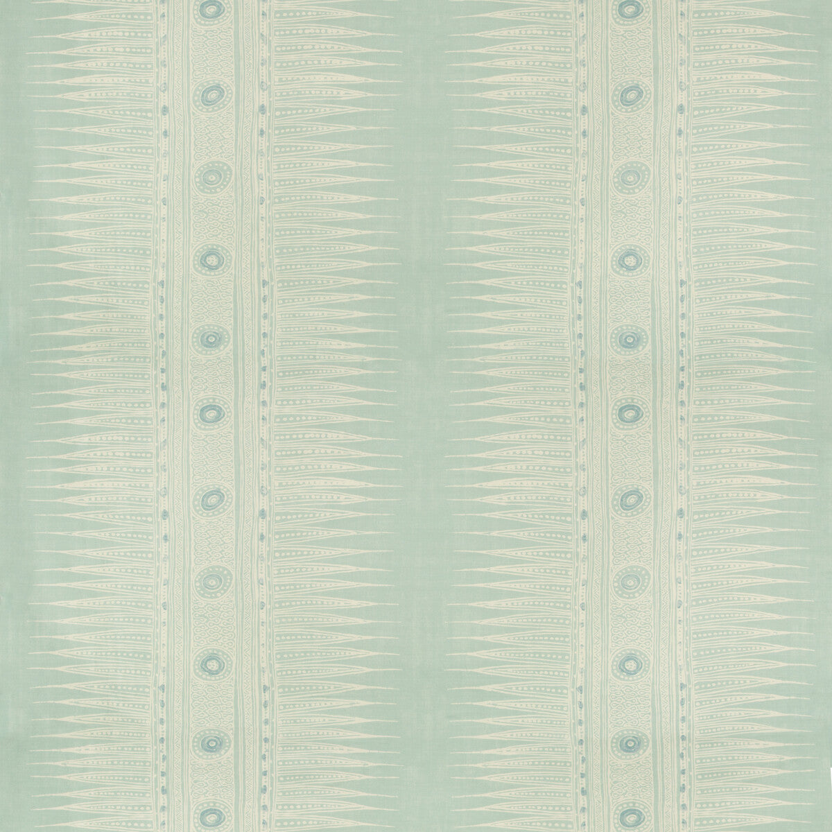 Indian Zag fabric in aqua color - pattern 2010136.135.0 - by Lee Jofa in the Suzanne Rheinstein III collection