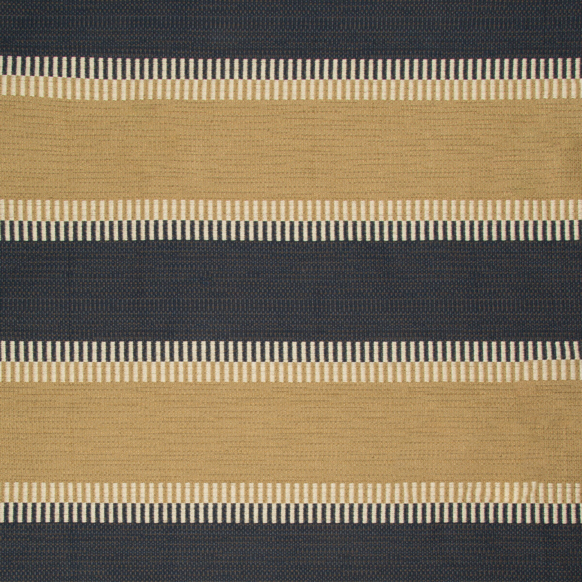 Dorinda Stripe fabric in camel/indigo color - pattern 2012128.650.0 - by Lee Jofa in the Merkato collection