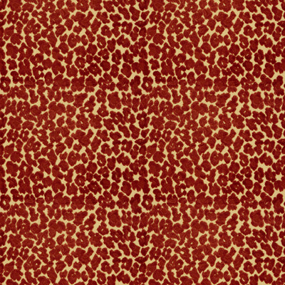 Le Leopard fabric in garnet color - pattern 2012148.19.0 - by Lee Jofa in the Oscar De La Renta II collection